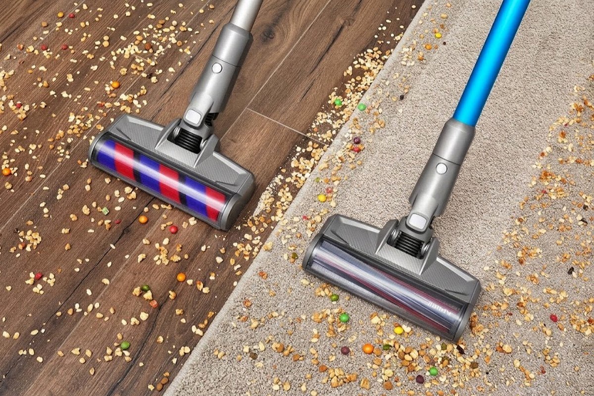 Carpet cleaning suction power